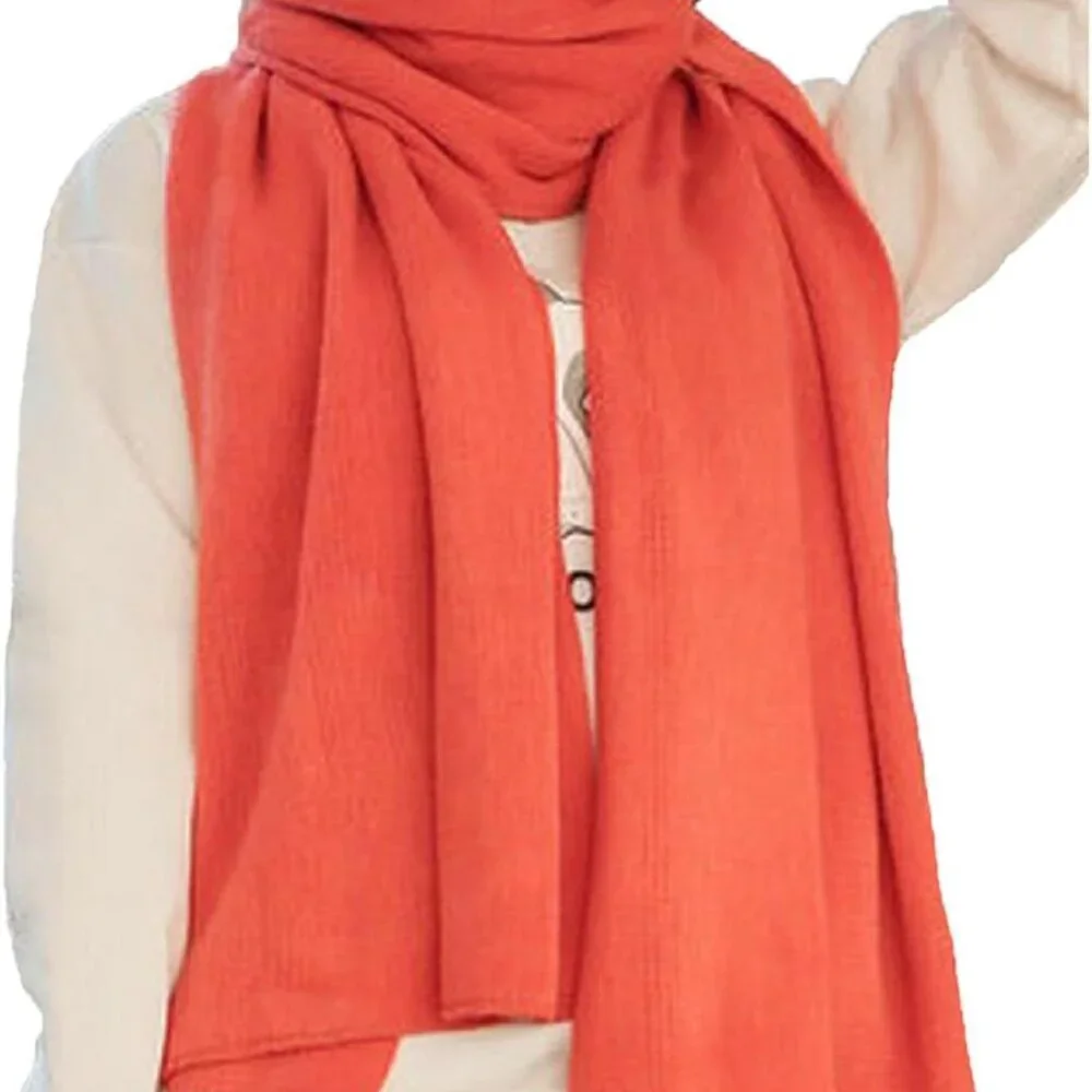 Womens Warm Winter Infinity Scarves Set Blanket Scarf Pure Color